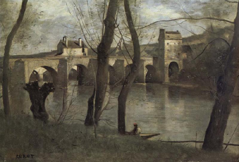 Corot Camille The bridge of Mantes oil painting picture